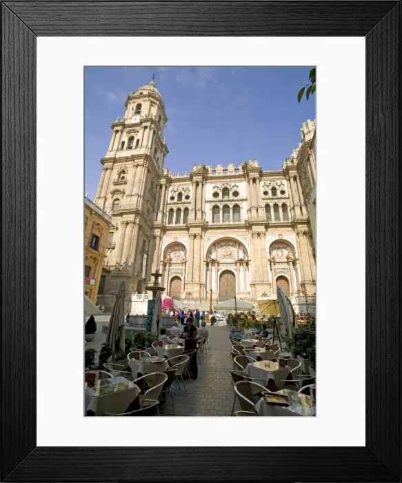 Framed Print : Cathedral, Malaga Framed Print : Cathedral, Malaga