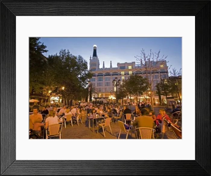 Framed Print : Santa Ana Square Framed Print : Santa Ana Square