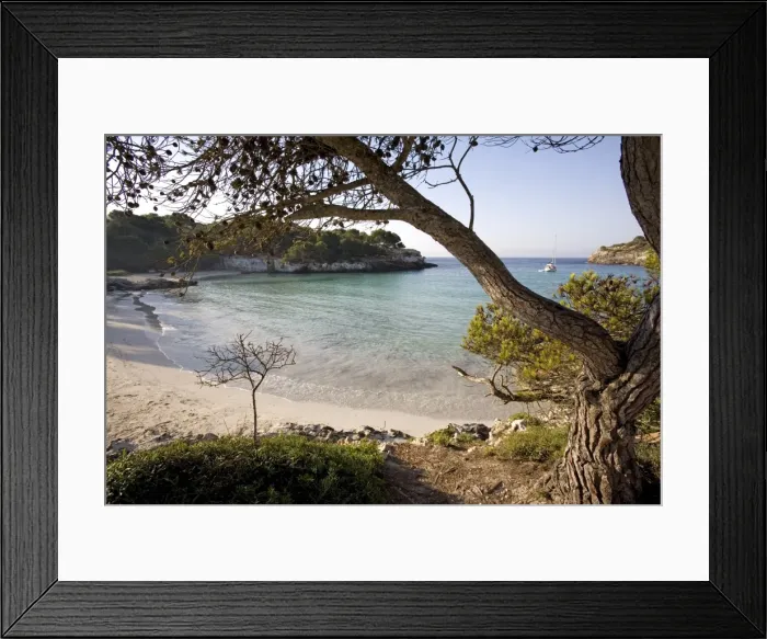 Framed Print : Macarella beach