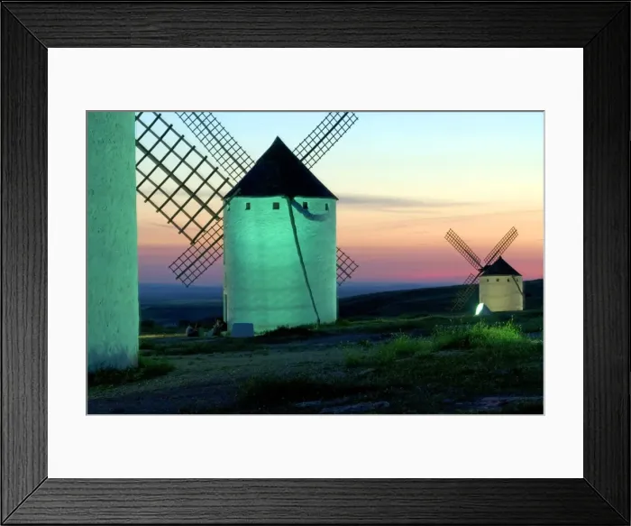Framed Print : Windmills, Campo de Criptana Framed Print : Windmills, Campo de Criptana