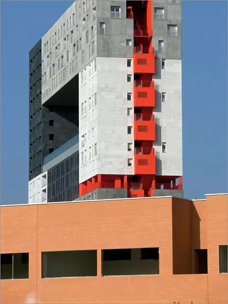 Apartments buiding by architect MVRDV