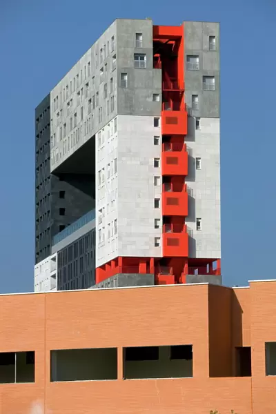 Apartments buiding by architect MVRDV