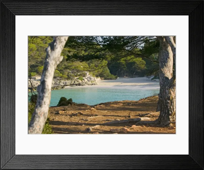 Framed Print : Macarella beach Framed Print : Macarella beach