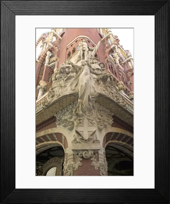 Framed Print : Catalan Music Palace Framed Print : Catalan Music Palace