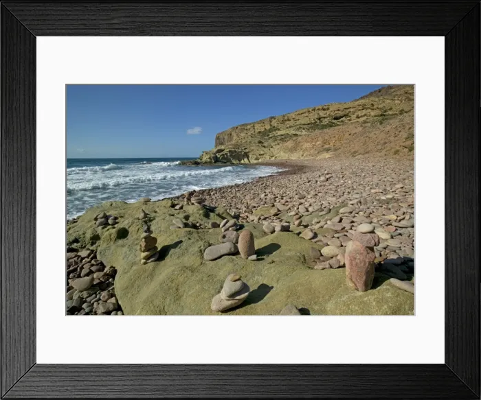 Framed Print : Cala Carbon Beach Framed Print : Cala Carbon Beach