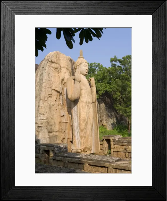 Framed Print : Giant statue dating from the 5th century Framed Print : Giant statue dating from the 5th century