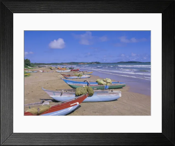 Framed Print : Beach at Tangalla Framed Print : Beach at Tangalla