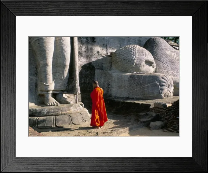 Framed Print : Statues of the Buddha Framed Print : Statues of the Buddha