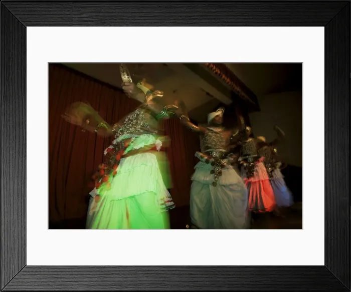 Framed Print : Traditional Kandyan dancers performing Framed Print : Traditional Kandyan dancers performing