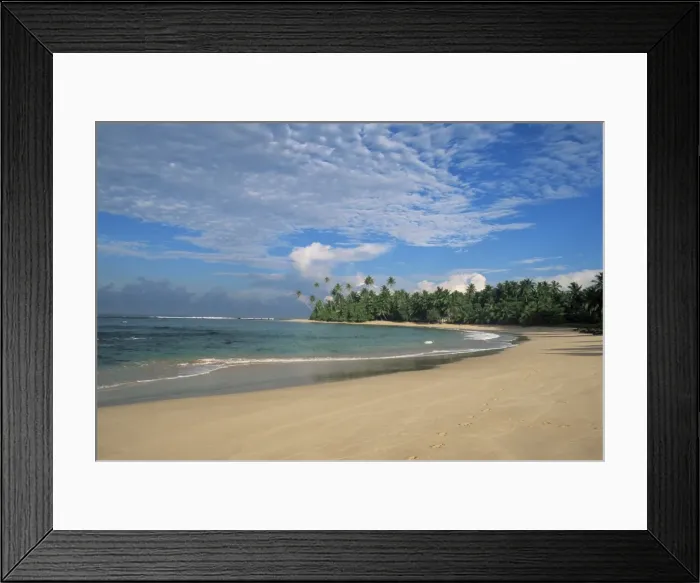 Framed Print : Beach near Galle Framed Print : Beach near Galle