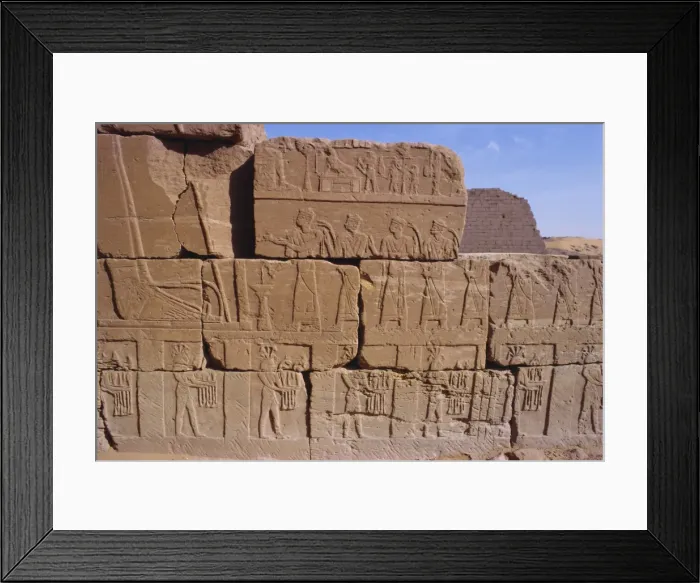 Framed Print : Heiroglyphic carvings Framed Print : Heiroglyphic carvings