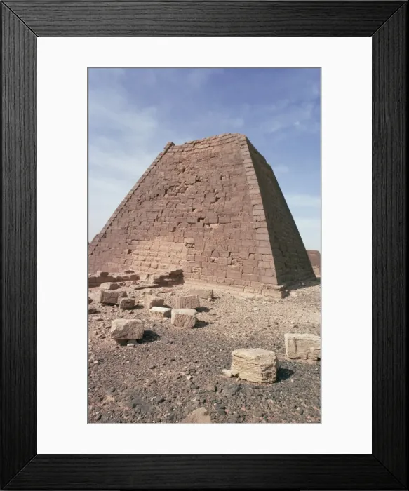 Framed Print : Bajrawiya, Meroe Framed Print : Bajrawiya, Meroe