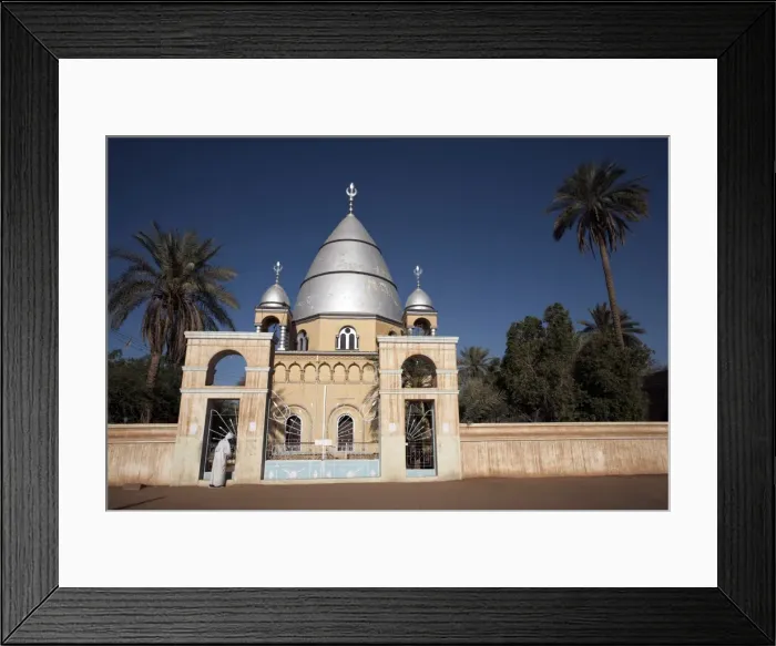 Framed Print : The Madhis Tomb Framed Print : The Madhis Tomb