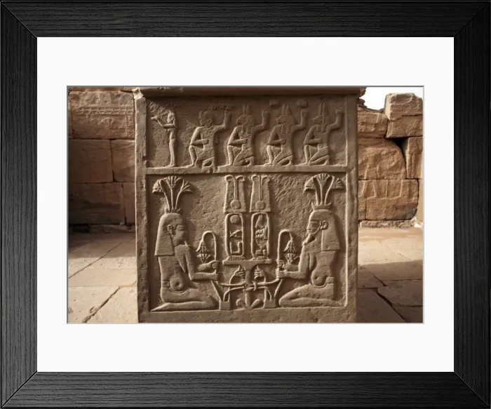 Framed Print : The Temple of Amun Framed Print : The Temple of Amun