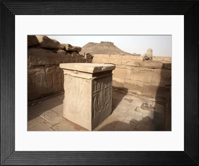 Framed Print : The Temple of Amun Framed Print : The Temple of Amun