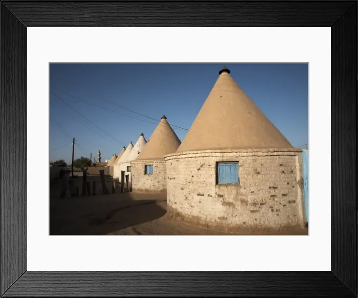 Framed Print : Houses in the town of Karima Framed Print : Houses in the town of Karima