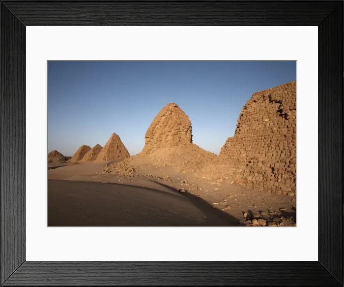 Framed Print : The royal cemetery of Nuri Framed Print : The royal cemetery of Nuri