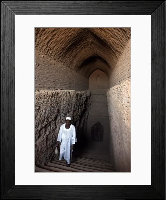 Framed Print : The entrance to the tomb of King Tanwetamani Framed Print : The entrance to the tomb of King Tanwetamani