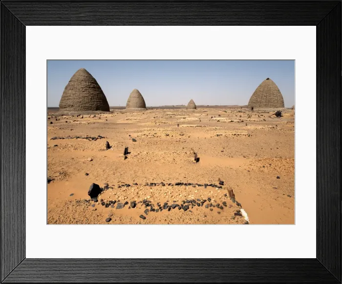 Framed Print : Graves, including beehive graves (Tholos tombs) Framed Print : Graves, including beehive graves (Tholos tombs)