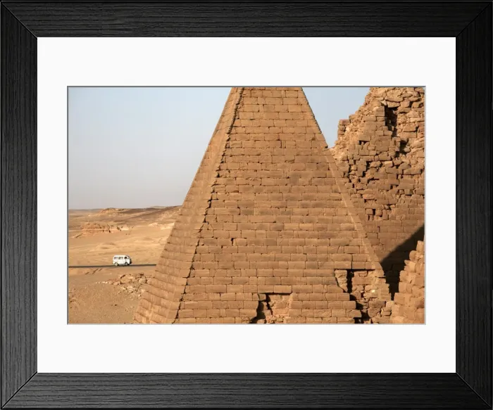 Framed Print : The pyramids at Jebel Barkal Framed Print : The pyramids at Jebel Barkal