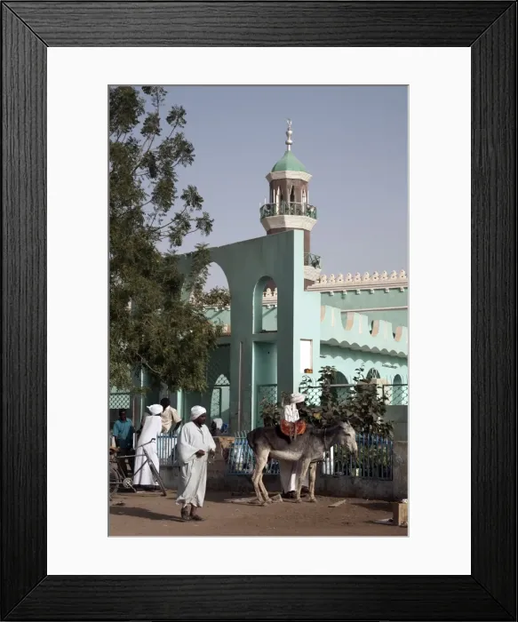 Framed Print : Daily life in Dongola Framed Print : Daily life in Dongola