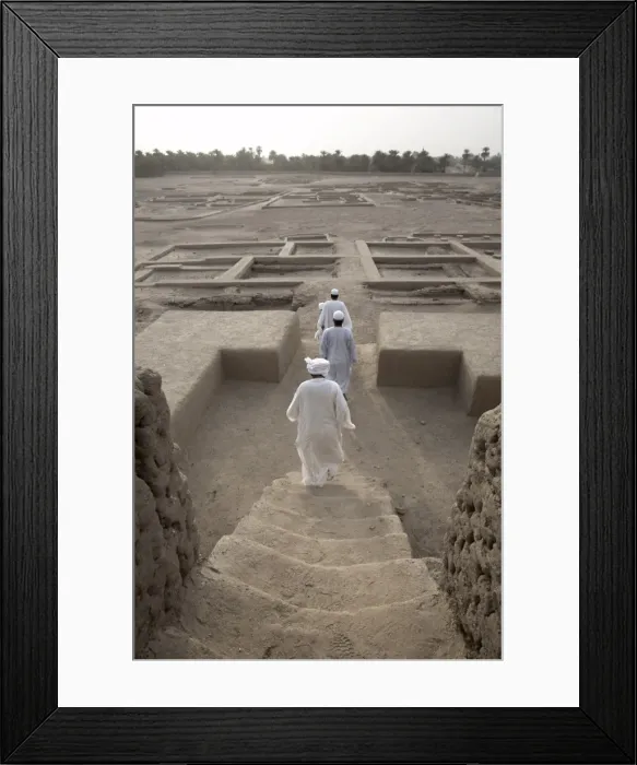 Framed Print : The grounds surrounding the 3 Framed Print : The grounds surrounding the 3