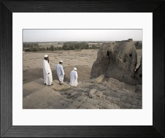 Framed Print : The 3, 500 year-old mud-brick Western Deffufa Framed Print : The 3, 500 year-old mud-brick Western Deffufa