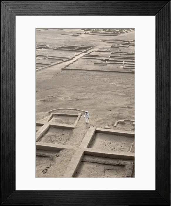 Framed Print : The grounds surrounding the 3 Framed Print : The grounds surrounding the 3