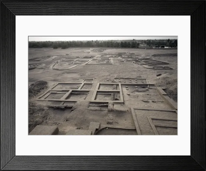 Framed Print : The grounds surrounding the 3 Framed Print : The grounds surrounding the 3