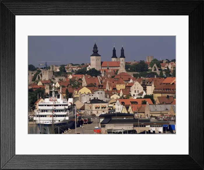 Framed Print : Visby, Gotland Framed Print : Visby, Gotland