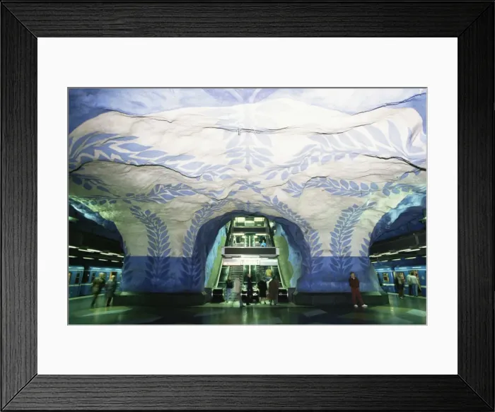 Framed Print : Underground station Framed Print : Underground station