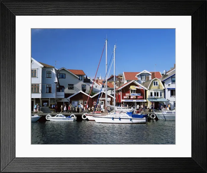Framed Print : Smogen fishing village Framed Print : Smogen fishing village