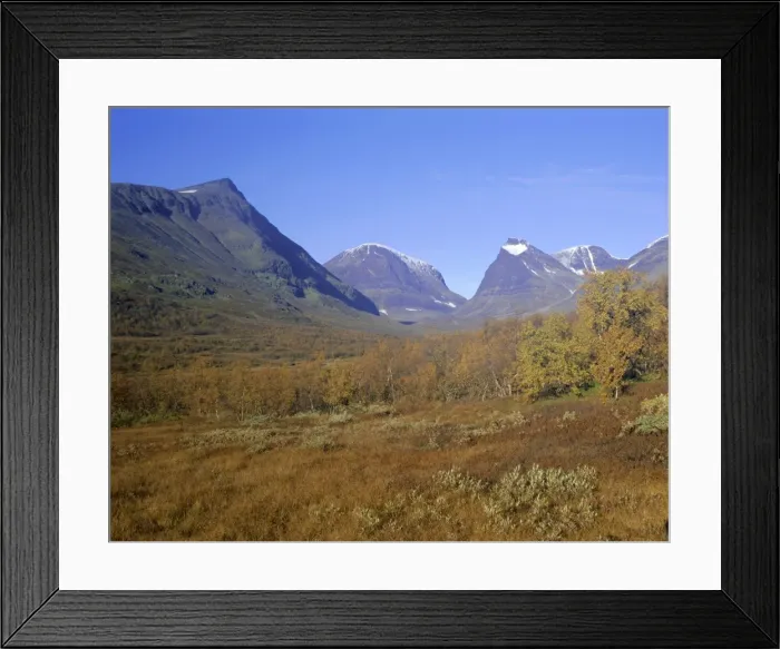 Framed Print : Mount Kebnekaise