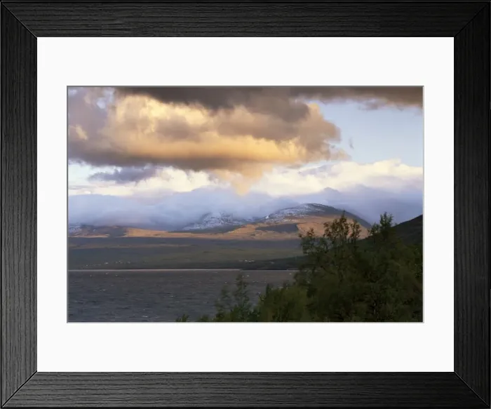 Framed Print : Scenery including Lake Tornetrask Framed Print : Scenery including Lake Tornetrask