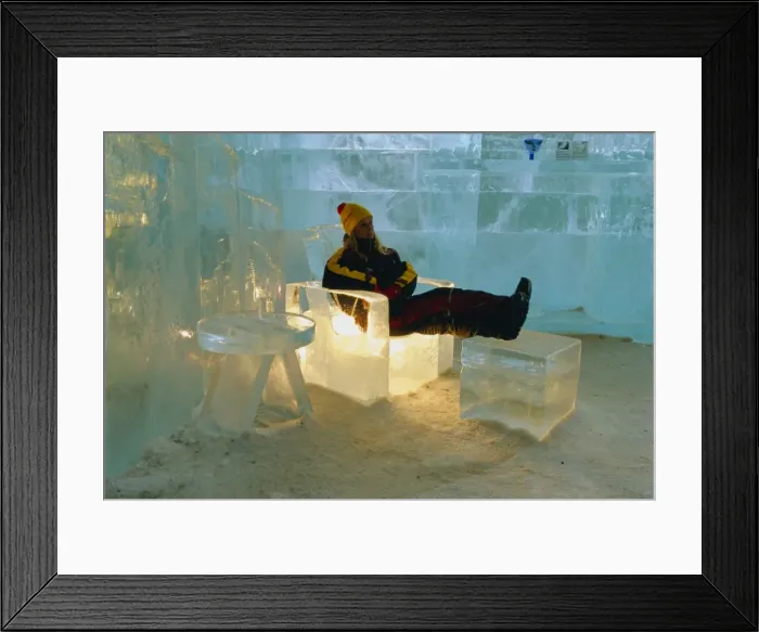 Framed Print : The Ice Hotel Framed Print : The Ice Hotel