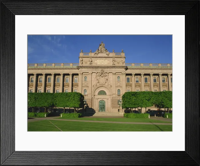 Framed Print : The Riksdagshuset dating from between 1895 and 1904 Framed Print : The Riksdagshuset dating from between 1895 and 1904