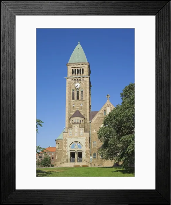 Framed Print : Wassekirche Framed Print : Wassekirche