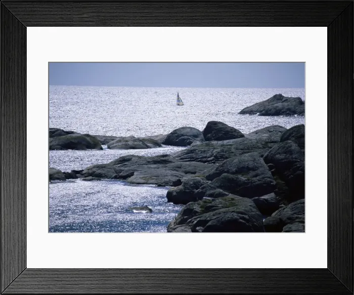 Framed Print : Sailing off Koster archipelago Framed Print : Sailing off Koster archipelago