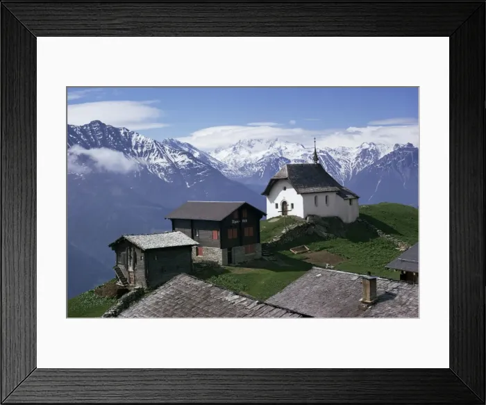 Framed Print : Bettmeralp Framed Print : Bettmeralp