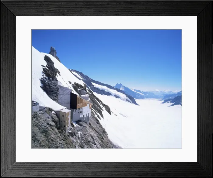 Framed Print : Jungfraujoch Framed Print : Jungfraujoch
