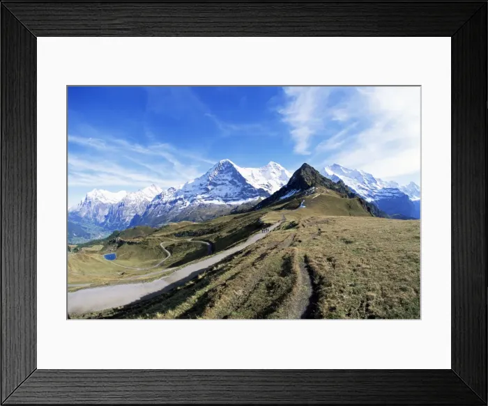 Framed Print : Eiger, Monch and Jungfrau Framed Print : Eiger, Monch and Jungfrau