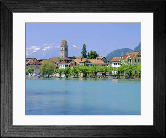 Framed Print : Interlaken Framed Print : Interlaken
