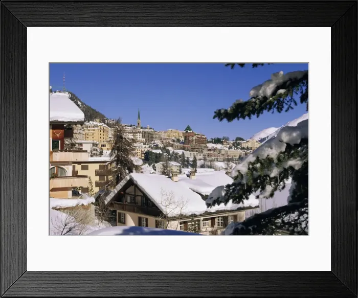 Framed Print : St. Moritz