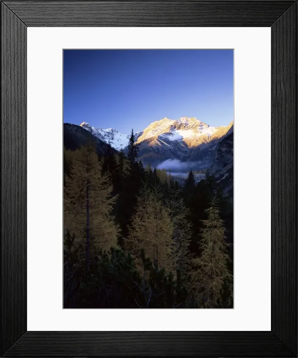 Framed Print : Piz Terza at sunrise Framed Print : Piz Terza at sunrise