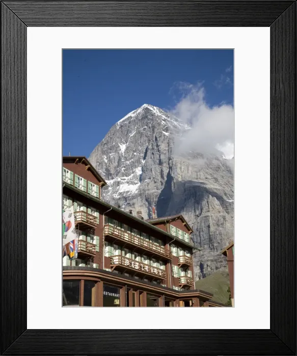 Framed Print : Kleine Scheidegg Framed Print : Kleine Scheidegg