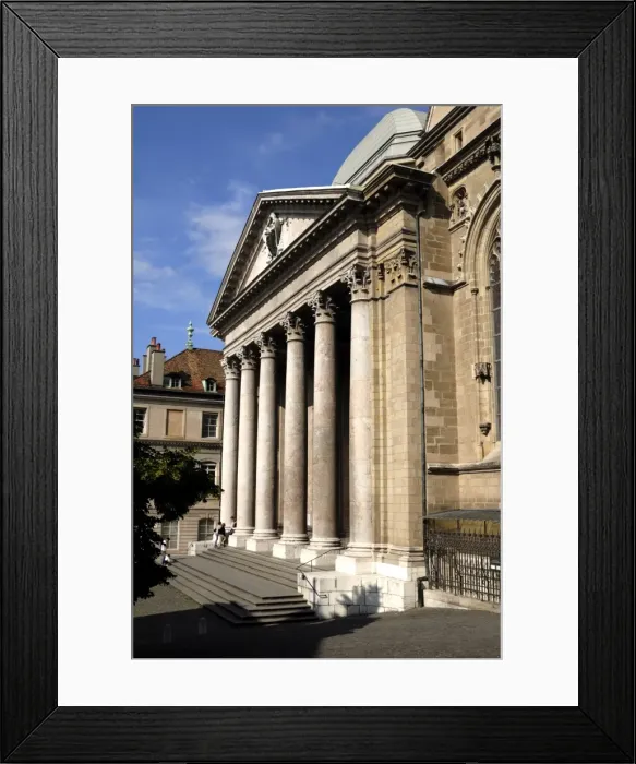 Framed Print : Front facade of St Framed Print : Front facade of St