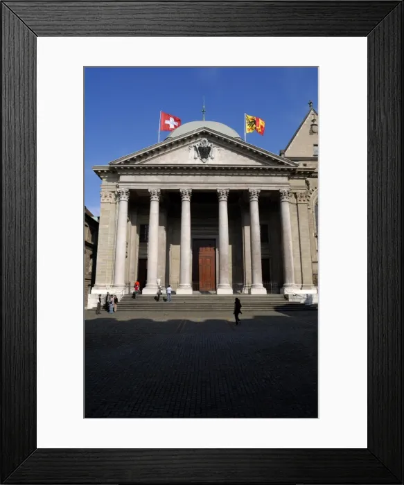 Framed Print : Front facade of St Framed Print : Front facade of St