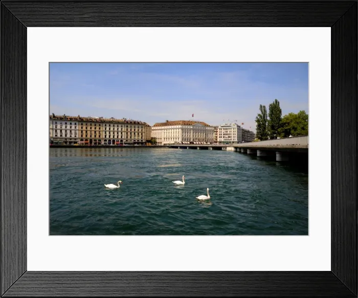 Framed Print : Buidings on the waterside Framed Print : Buidings on the waterside
