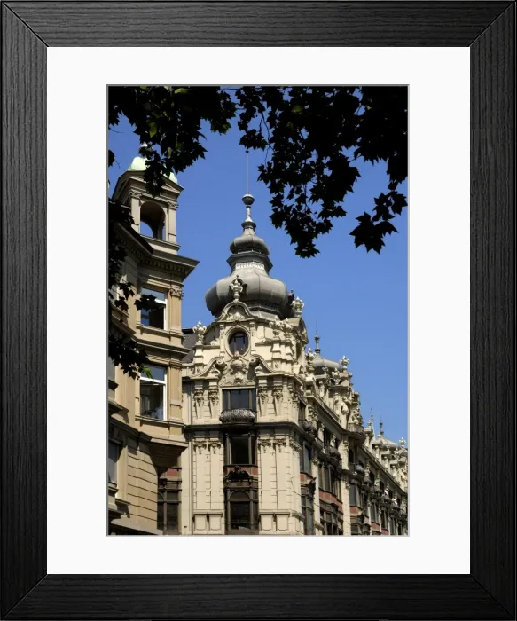 Framed Print : Ornate building in the old town Framed Print : Ornate building in the old town