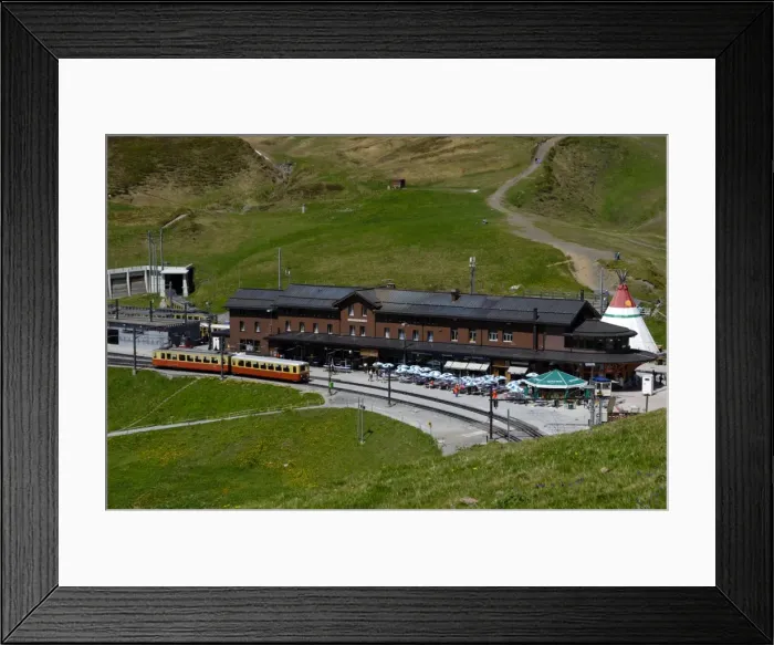 Framed Print : Railway Station